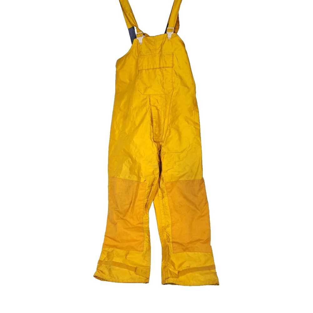 Atlantis Ultimate Weathergear Mens‎ Yellow Sailing Bibs Overalls Reinforced Knee